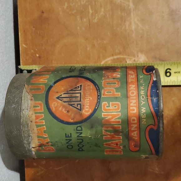 Accents Tin Can Baking Powder Can Vintage Poshmark